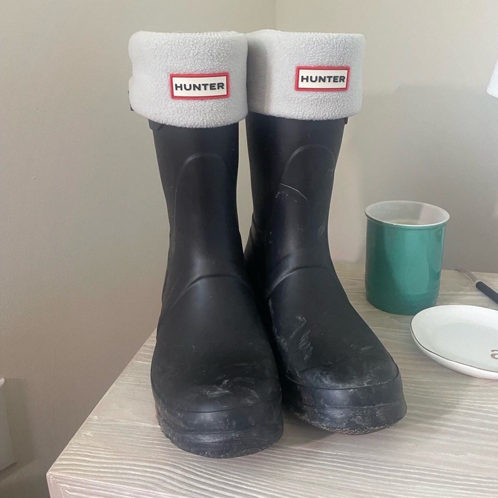 Short Hunter rain boot
